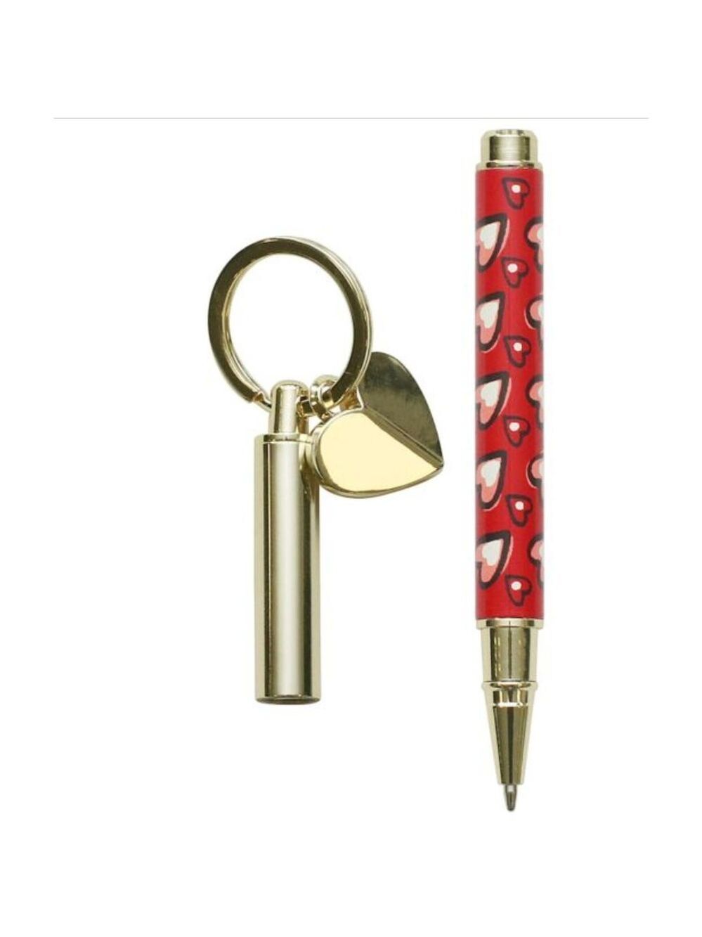 KATE SPADE NEW YORK "HEARTS" KEY FOB PEN - Picture 4 of 6